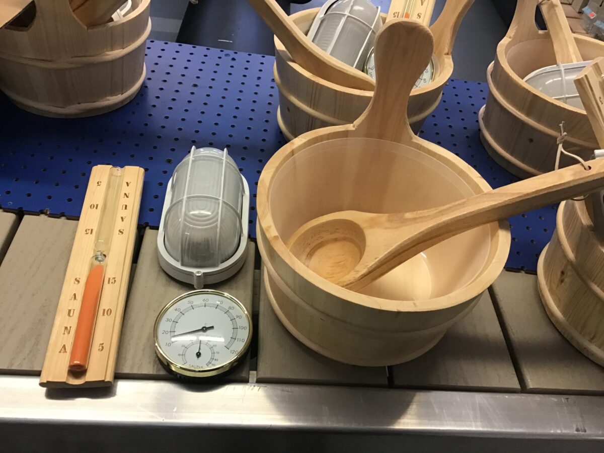 Sauna Accessory Kit On The Water Designs